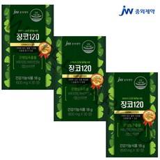 JW중외제약 프리미엄 징코 앤 메모리 90캡슐(3개월분), 600mg, 1세트