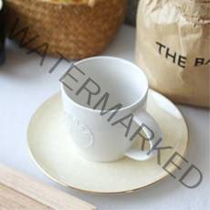 플러스모어 마시피렌체 모노톤 매트컬러 빅머그 큰 컵 선물용찻잔 머그잔, 브라운