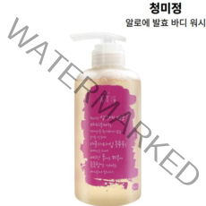 청미정 알로에 발효 바디 워시 500ml 18가지 식물유래성분