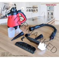 대우 스팀청소기 DEX-ST1000, 레드블랙