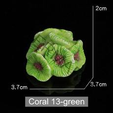 인공 다채로운 수지 수족관 산호초 장식 물고기 탱크 산호 돌 풍경 장식 수족관 액세서리, s, 13