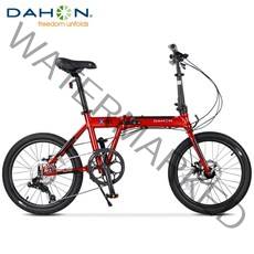 다혼 KONE 2021년형 접이식 폴딩 20inch 9단변속 로드 자전거 미니벨로 JH, 20inchcm, 레드