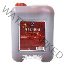 청정원 화끈한 매운갈비양념 고기양념, 1개, 10kg