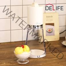 디라이프 자동 눈꽃빙수기 슬러시 간얼음 캠핑 여행 휴대용 분쇄기 팥 빙수 DLA-SF30