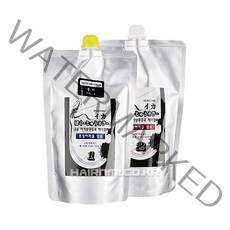 [뉴겐] 금송 이카보쿠쥬우 헤어컬러 1.2제 500ml 오징어먹물/새치, 1개, 다크브라운