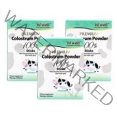 [본사직배송] 하이웰 초유 파우더 스틱 100% 3개 6개/초유 단백질 분말 100% 뉴질랜드 초유파우더 초유영양제/유기농 사계절 방목젖소, 2g 총 90스틱