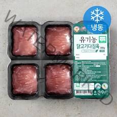 올계 유기농인증 닭 다짐육 (냉동), 300g, 1개