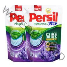 퍼실 딥클린 플러스 라벤더젤 일반용 리필, 2L, 2개