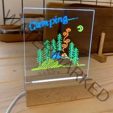 청어람몰 USB 아크릴 무드등 만들기 키트, 랜덤발송