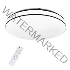 원하 LED 샤이넬 삼색 원형 방등 혼합색 75W + 리모컨, 화이트