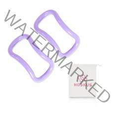 호스커스 요가링 하드형 2p + 파우치, 퍼플