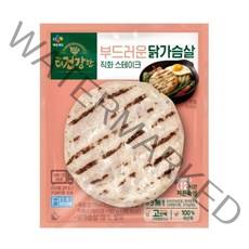 CJ제일제당 더건강한 닭가슴살 직화스테이크100g, 100g, 25개