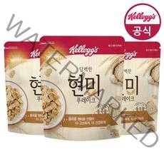 켈로그 시리얼 현미 후레이크 550g x 3개, 단품