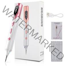 쥐젖제거기 쥐젖제거 점빼는기계 laser plasma pen for tag 문신제거기구, 분홍색