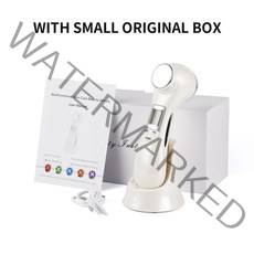 led마스크 6 in 1 rf ems 미세 전류 mesotherapy 피부 리프팅 광자, 협력사, 상자가 있는 흰색