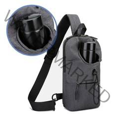 텀블러 보틀포켓 아웃도어 슬링백 여행용가방 3컬러