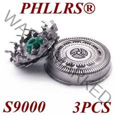 필립스S9000면도날 호환 필립스9000면도날 필립스 SH90 전기 면도날 헤드 3pcs sh90 교체 면도기 s8000 s9021 s9031 s9041 s9111 s9121