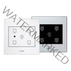 나노 아트2 터치스위치 일괄소등 인테리어 전자식스위치, 04-1. 터치스위치 4구 (블랙)