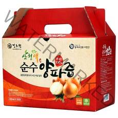 정도원 산청애 순수 양파즙, 100ml, 50포