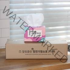 힐링클린 정전기청소포 정전기포 미세먼지 청소 대용량 600매, 정전기청소포 일반형 210매