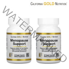 [30정] California Gold Nutrition 폐경기 증상 완화 베지 캡슐 30정, 2개