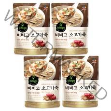 비비고 소고기죽, 420g, 4개
