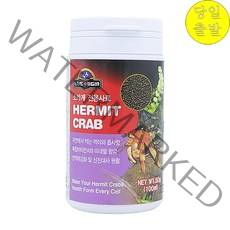 ECOKOREA 가재 크랩 딸기소라게 먹이 50g 사료