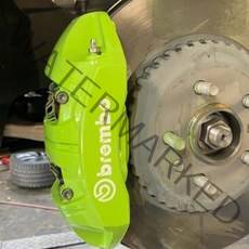 brembo 스티커 자동차 데칼 스티커 브레이크 캘리퍼 스티커, 브렘보 골드(반사) S
