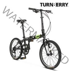 [18일까지 무료완조립] 알톤 턴베리 템포 알루미늄 접이식 미니벨로 7단 원터치변속 자전거, 템포_블랙그레이_완조립(98%)
