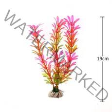 검정말 물양귀비 버터플라이코이 플라나리아 소르벳작약 수초 인공 뱀파이어크랩 목련물배추 니그로워터론 발리스네리아 타누키모 그로잇 미니물배추 붕어마름 미크란테뭄 바테리나나 생이새우 피, 분홍색, 19cm