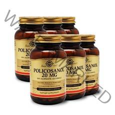 솔가 폴리코사놀 20mg 100캡슐 6병세트