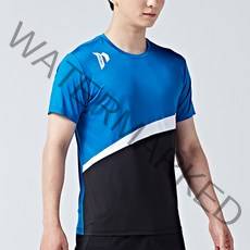 남자 스포츠 기능성 반팔라운드 티셔츠 운동복 상의 탁구 배드민턴 테니스 축구 등산 캠핑 헬스 3159