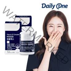 [전소민 비타민B 컴플렉스] DailyOne 활력을 위한 비타민B 종합영양제 1035mg 60정, 2통