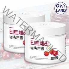 타트체리 농축분말, 250g, 2개