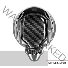 혼다 시빅 어코드 S2000 CR-V 자동차 액세서리 원 버튼 점화 키 장식 링 커버 엔진 시동/정지, Silver_For AMG