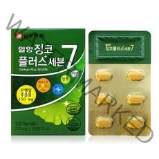 일양약품 징코플러스 은행잎추출물 기억력 혈행개선, 15g, 1개