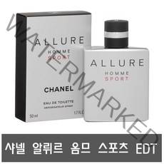 샤넬 알뤼르 옴므 스포츠 오 드 뚜왈렛 스프레이, 100ml