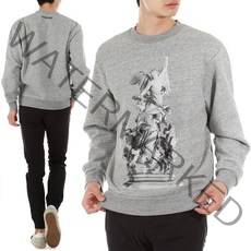 아크네 22SS STATUE 프린트 크루넥 맨투맨 BI0162 CC3 22SSBI0162CC3