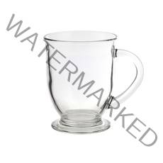 삼호유리 홈카페 튤립 투명 머그컵 440ml SH090413, 2개
