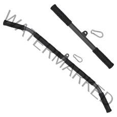 삼두운동 케이블 푸쉬다운 로프 풀다운 헬스용품 케이블 머신 어태치먼트 피트니스 스트레이트 핸들 운동, 480x25mm