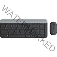 로지텍 와이어리스 콤보 무선 키보드+마우스세트, Black, MK470, 일반형
