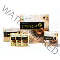 [천마니] 천마특진액골드 80ml x 60포, 2포(개봉전 시음용)+발효천마 1포