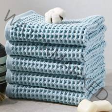 소프트터치 와플 타월 130g 30수 면사, 민트, 5개