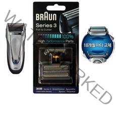 브라운 전기면도기 교체용 날망 30B, BRAUN_30B