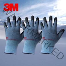 쓰리엠 슈퍼그립 윈터 기모장갑 초겨울용 미디움 3개묶음, 그레이, 3개