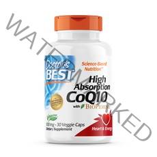 닥터스베스트 하이 앱솔션 CoQ10 100mg 베지 캡, 30개입, 1개