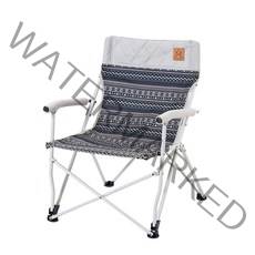 카즈미 챔퍼 캠핑체어, 그레이, 1개