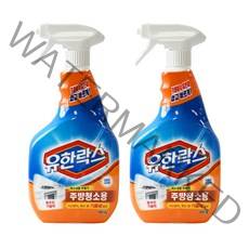 유한락스 주방청소용600ml+600ml찌든때 기름때 제거, 1세트, 600ml