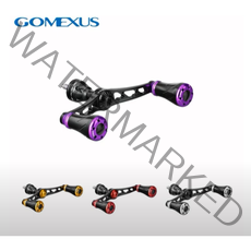 고멕서스 MDH 98mm CNC 시마노 다이와 튜닝 스피닝릴 더블핸들, MDH-D 블랙레드