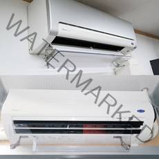 에어컨닥터 에어컨바람막이 윈드바이저, 택배/설명서 참조, 벽걸이 LG,삼성 소형용 1개 (500-610mm)